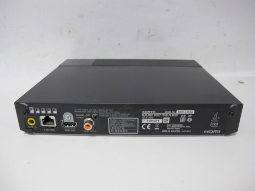 Sony Bdp-S1500 Smart Network Blu-Ray DVD Player With Remote Black