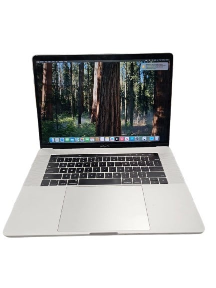 Apple Macbook Pro 15 2019 -Intel Core i7 -9750H-16GB Ram -256GB 16GB Silver  for £409.99 Second Hand