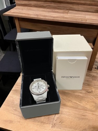 Emporio Armani Watch Ladies Ar1456 for 60.00 Second Hand