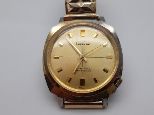 LUCERNE CALENDAR WATCH - Ashton-Blakey Vintage Watches