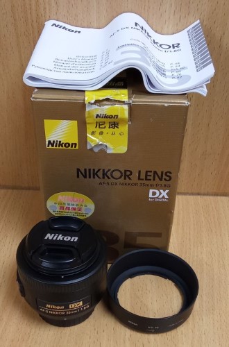 Nikon Af-S Dx Nikkor 35mm F/1.8G Lens