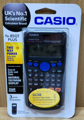 Fx 85gt outlet plus calculator