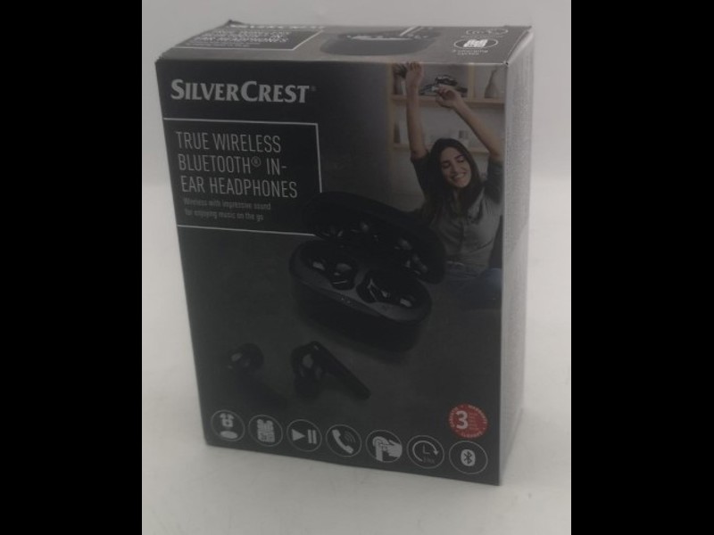 Silvercrest True Wireless In Ear Converters White | 039700173744 Headphones Cash 