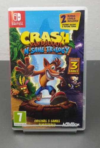 crash bandicoot n sane trilogy nintendo switch game