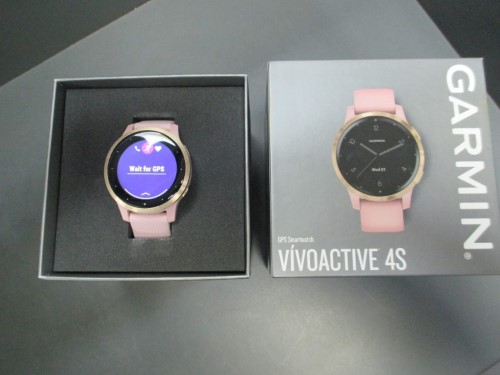 Garmin vivoactive 4s discount wait for gps