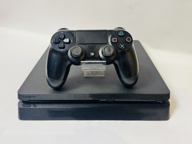 Black Playstation shops 4 Slim 500GB