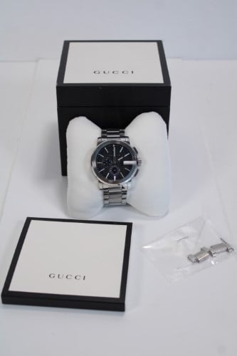 Gucci watch men's g chrono clearance collection