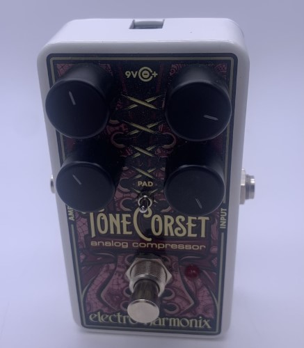 Electric Electro Harmonix Tone Corset Analog Compressor White