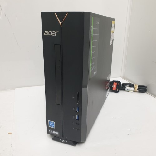 Acer Aspire Xc-830 Desktop Computer PC. Intel Pentium Silver 8GB 1TB Black