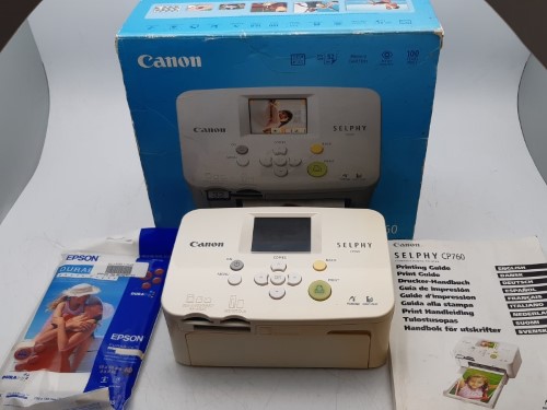 Canon Selphy outlet CP760 Pink Compact Photo Printer