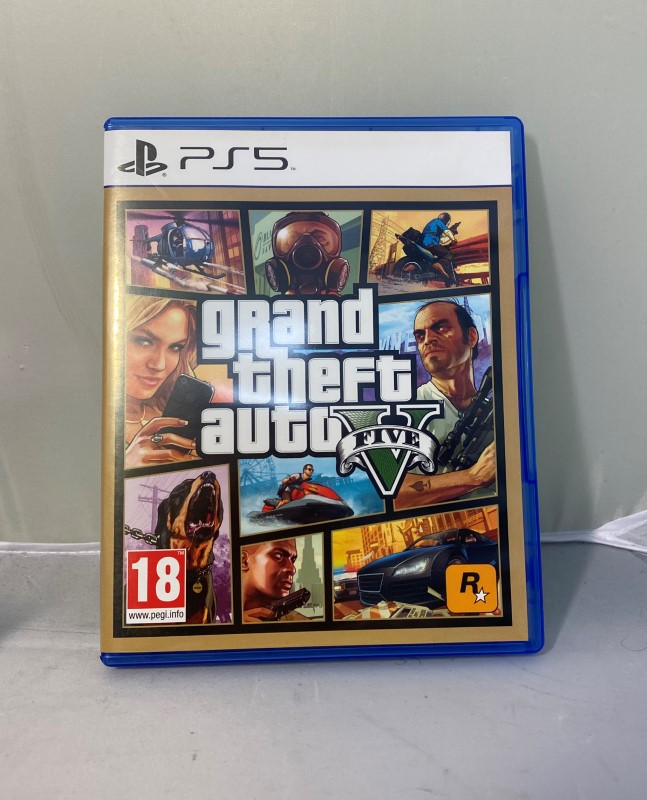 does gta 5 disc work on ps5