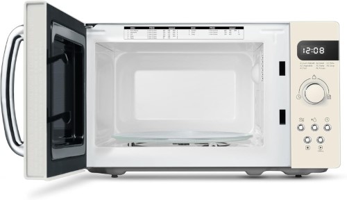 Comfee 20L Microwave Oven 800W Countertop Kitchen 8 Cooking Settings Cream