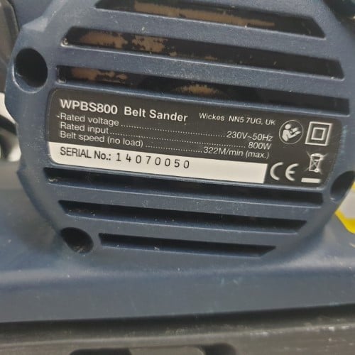 Wickes belt store sander