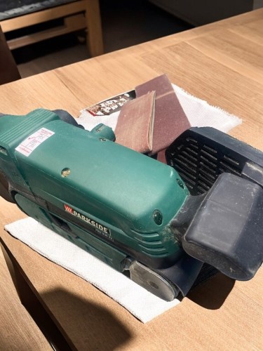 Parkside belt sander online pbs 900 c3