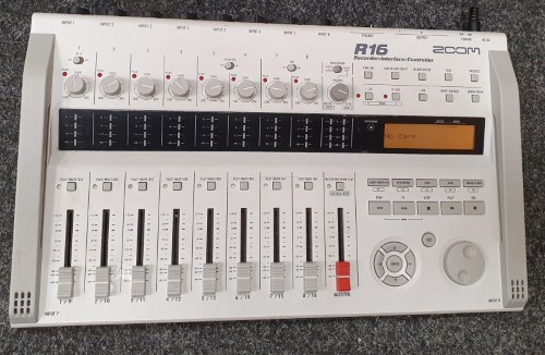 Zoom R16 Multitrack Recorder Audio Interface & Controller Yellow