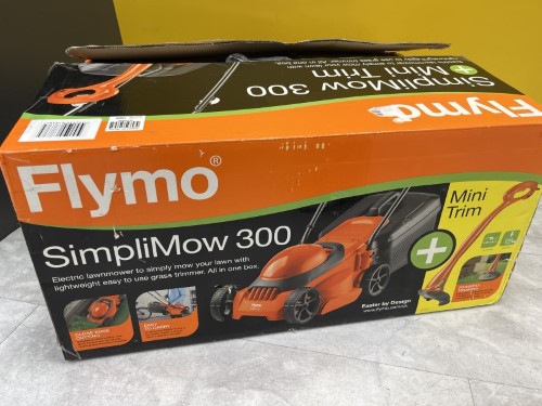 Flymo venturer 320 online grass box