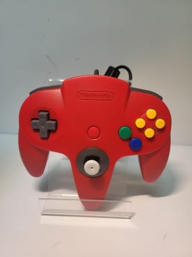 Red nintendo 64 sale controller