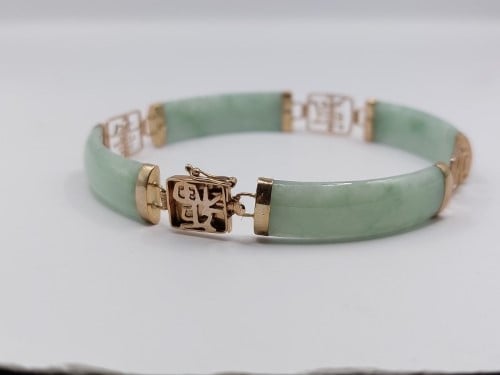 Bangle jade deals bracelet