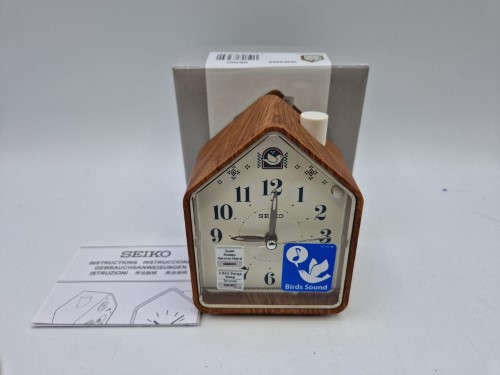 Seiko Bird Song Alarm Clock Qhp005a