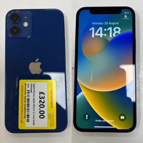 Apple iPhone 12 Mini 64GB Unlocked Blue | 054400231309