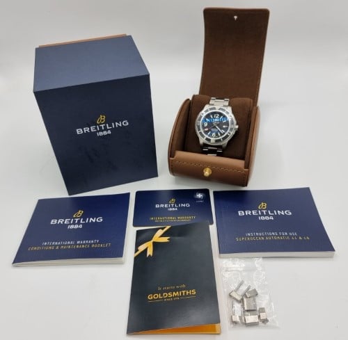 Goldsmiths breitling superocean sale