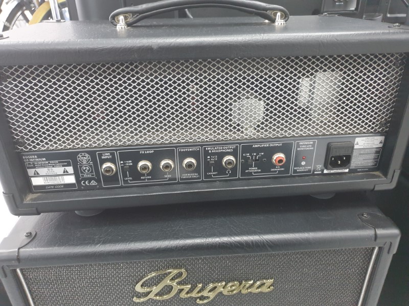 Bugera Electric Guitar Amplifier Head And Black 052100183310