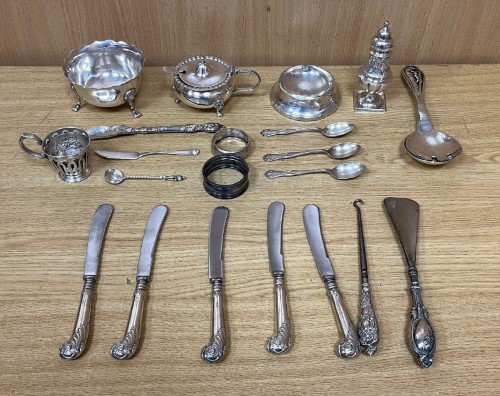 Large Assortment Of Sterling Silverware Silver Silver Coin 873.53G