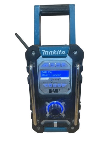 Makita Dmr112 Bluetooth Dab Battery No Charger Blue