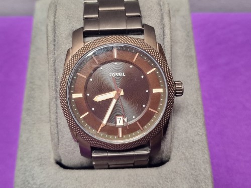 Fossil watch men's on sale bronze