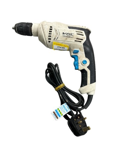 Mac allister mshd600 600w electric impact drill discount 240v