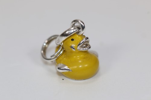 Silver on sale duck charm