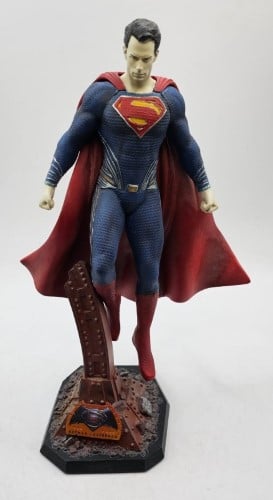 Muckle Mannequins Dawn Of Justice Superman Statue Blue | 048100181613 ...