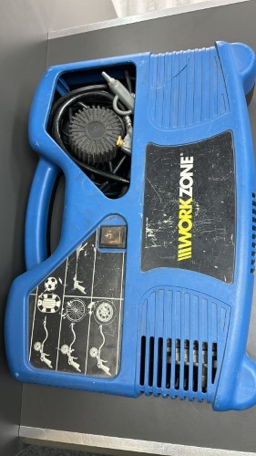 Direct Drive Air Compressor Workzone Portable Air Compressor Cracked Case