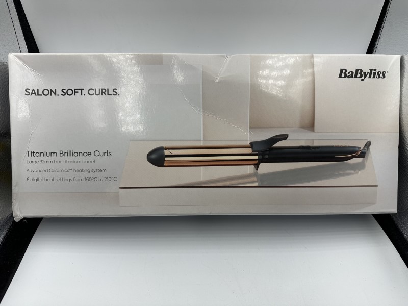 Babyliss Titanium Brilliance Curls Hair Curler for 24.99 Second Hand