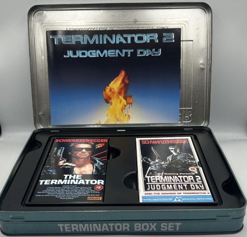 Terminator 2 Judgement Day Special Edition VHS Box shops Set