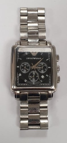 Emporio armani 2024 square face watch