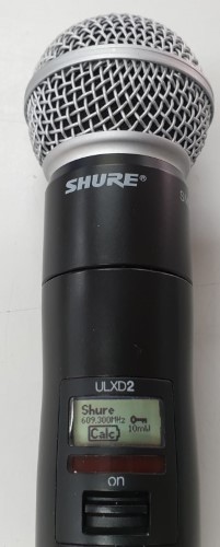 Shure Sm58 Mic With Ulxd2 Digital Wireless Transmitter