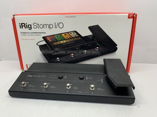 Irig Stomp I/O Usb Pedalboard Controller. | 038600266752 | Cash