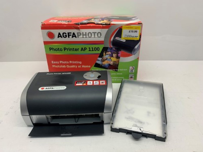AGFAPHOTO printer AP1100 Modèle d'imprimante Agfaphoto Cartouches d'encre  Agfaphoto APR4200D 2 cartouches + 150 feuilles de papier photo (d'origine)