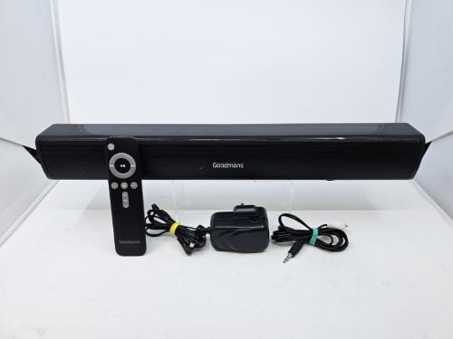 Goodmans 30w 2.0 hot sale compact bluetooth soundbar