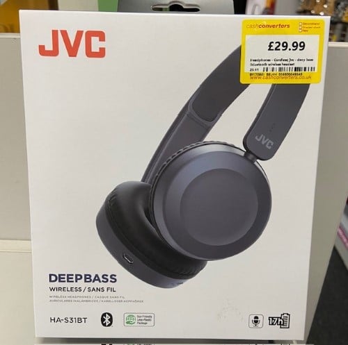 Jvc s31bt deep online bass bluetooth headphones black