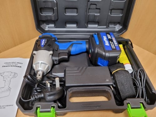 Dayplus impact wrench online battery