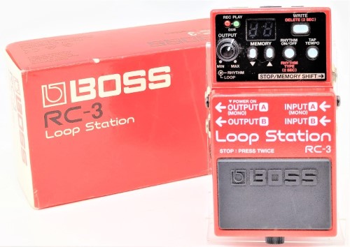 Electric Boss Loop Station Guitar Pedal Grey | 038900156232 | Cash