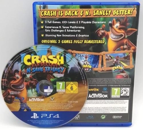 Crash bandicoot n sale sane trilogy ps3