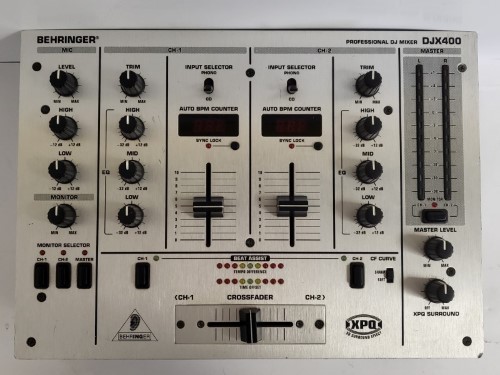 DJ Mixer Behringer Djx400 Pro Mixer Professional 2-Channel Dj