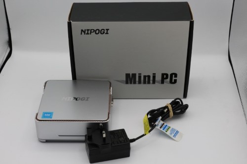 Nipogi Mini PC Gk3 Plus Ιntel Alder Lake Ν95 8GB 256GB Black