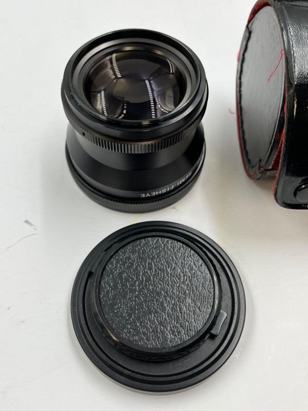 Camera Lens Itorex Semi Fisheye Lens Converter - 52mm Screw On Adaptor ...