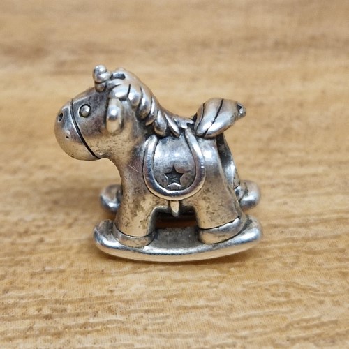 Pandora rocking horse on sale charm