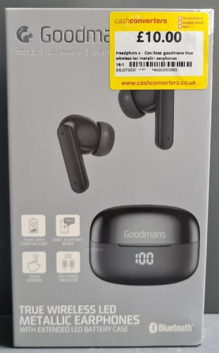 Goodmans metal series discount headphones