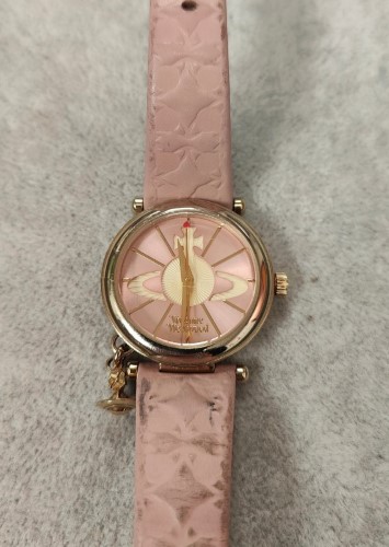 Vivienne westwood watch online pink strap